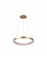 Italux Vico Wisząca Złoty 1xLED 38W 3000K+4000K PND-53675-048RPC-GD-3KS4K