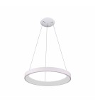 Lampy wiszące okręgi - Italux Vico Wisząca Biały 1xLED 48W 3000K+4000K PND-53675-058RPC-WH-3KS4K-TRDIMM - product 2