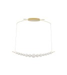 Lampy wiszące - Luces Exclusivas MOCA Wisząca Nowoczesna złoty i odcienie złota 1xLED max 32W 3000K LE42747 - produkt 1