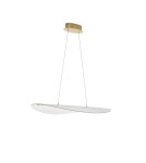 Lampy wiszące - Luces Exclusivas COLIMA Wisząca Nowoczesna złoty i odcienie złota 1xLED max 31W 3000K LE42755 - product 1