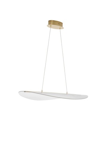 Luces Exclusivas COLIMA Wisząca Nowoczesna złoty i odcienie złota 1xLED max 31W 3000K LE42755