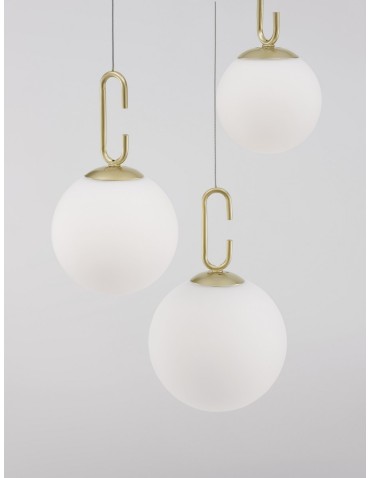Luces Exclusivas YARA Wisząca Nowoczesna złoty i odcienie złota 1xLED max 25,8W 3000K LE42758 - product 2