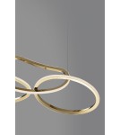 Lampy wiszące - Luces Exclusivas CELAYA Wisząca Nowoczesna złoty i odcienie złota 1xLED max 50W 3000K LE42760 - product 3