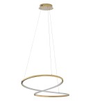 Lampy wiszące - Luces Exclusivas CELAYA Wisząca Nowoczesna złoty i odcienie złota 1xLED max 40W 3000K LE42761 - produkt 1