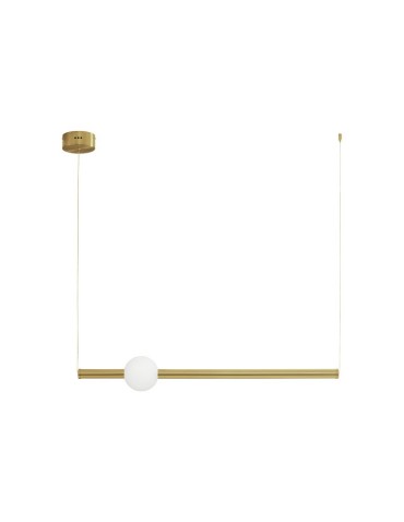 Luces Exclusivas IGUALA Wisząca Nowoczesna złoty i odcienie złota 1xLED max 10W 3000K LE42763