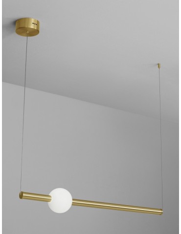 Luces Exclusivas IGUALA Wisząca Nowoczesna złoty i odcienie złota 1xLED max 10W 3000K LE42763 - produkt 2