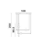 Lampy wiszące - Luces Exclusivas IGUALA Wisząca Nowoczesna złoty i odcienie złota 1xLED max 10W 3000K LE42764 - produkt 3