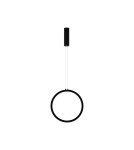 Lampy wiszące - Luces Exclusivas AUTLAN Wisząca Nowoczesna czarny 1xLED max 25W 3000K LE42771 - produkt 1