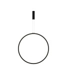 Lampy wiszące - Luces Exclusivas AUTLAN Wisząca Nowoczesna czarny 1xLED max 48W 3000K LE42773 - produkt 1