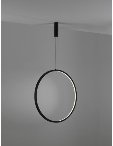 Luces Exclusivas AUTLAN Wisząca Nowoczesna czarny 1xLED max 48W 3000K LE42773 - produkt 2
