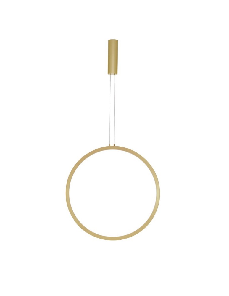 Lampy wiszące - Luces Exclusivas AUTLAN Wisząca Nowoczesna złoty i odcienie złota 1xLED max 35W 3000K LE42775 - produkt kolory-swiatla.pl 1