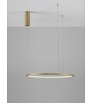 Lampy wiszące - Luces Exclusivas TOLUCA Wisząca Nowoczesna złoty i odcienie złota 1xLED max 36W 3000K LE42777 - produkt 2