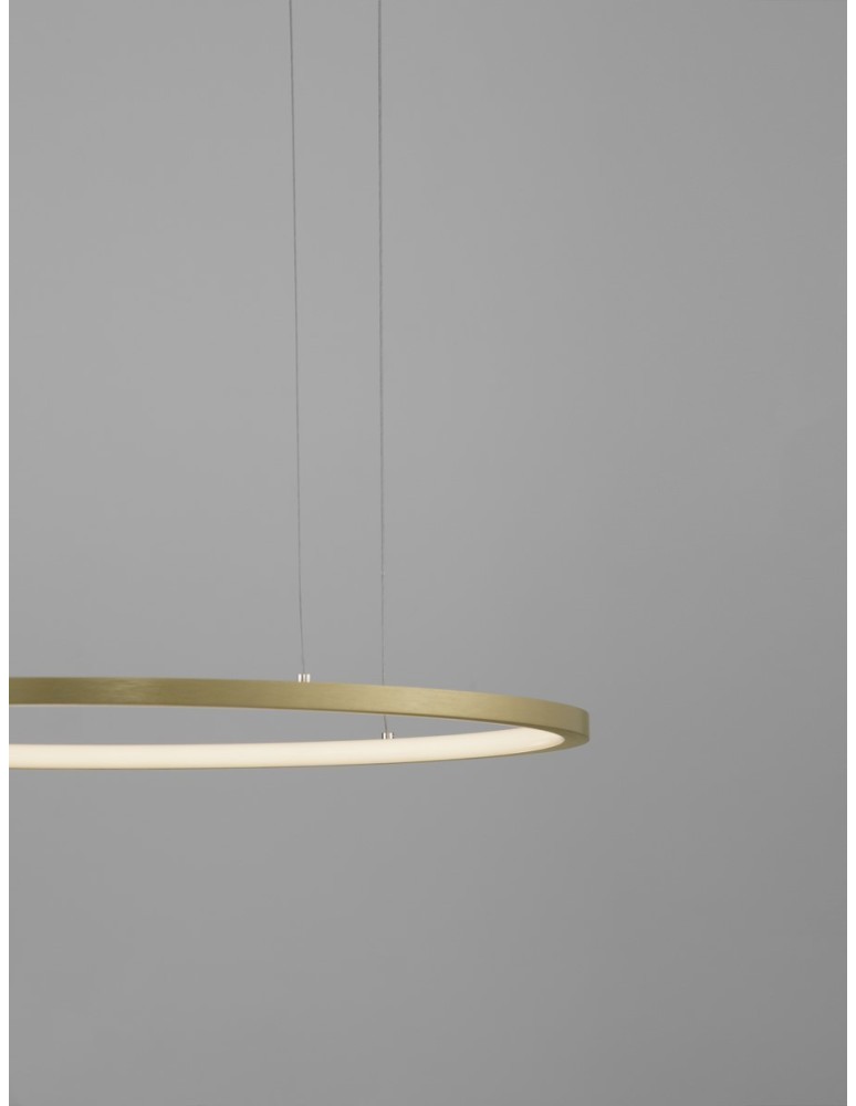 Luces Exclusivas TOLUCA Wisząca Nowoczesna złoty i odcienie złota 1xLED max 36W 3000K LE42777
