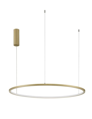 Luces Exclusivas TOLUCA Wisząca Nowoczesna złoty i odcienie złota 1xLED max 48W 3000K LE42778