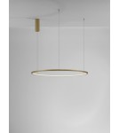 Lampy wiszące - Luces Exclusivas TOLUCA Wisząca Nowoczesna złoty i odcienie złota 1xLED max 48W 3000K LE42778 - product 2