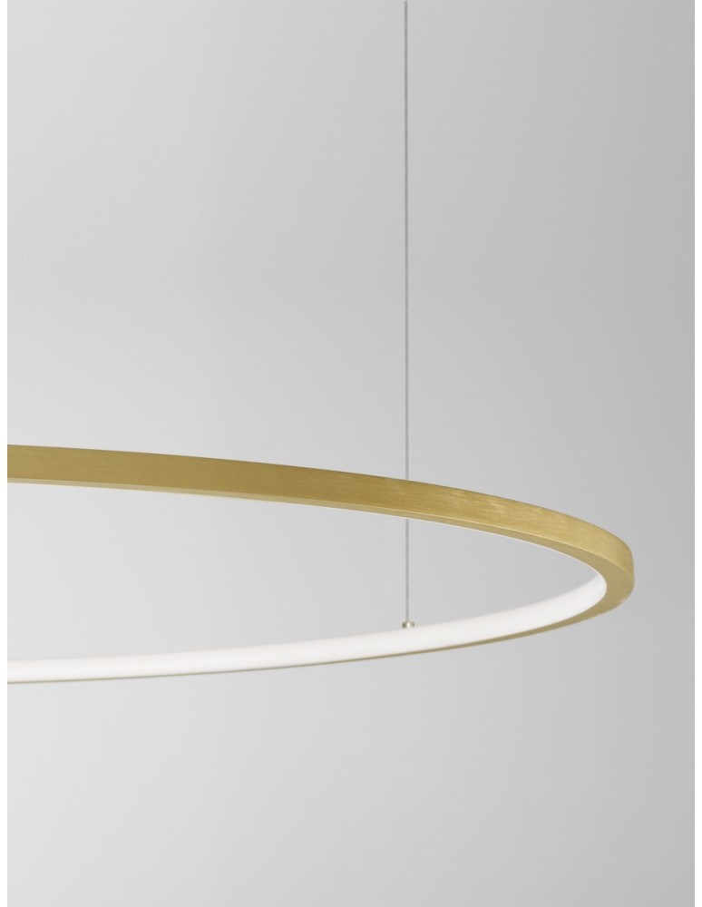 Lampy wiszące - Luces Exclusivas TOLUCA Wisząca Nowoczesna złoty i odcienie złota 1xLED max 58W 3000K LE42779 - product kolory-swiatla.pl 2