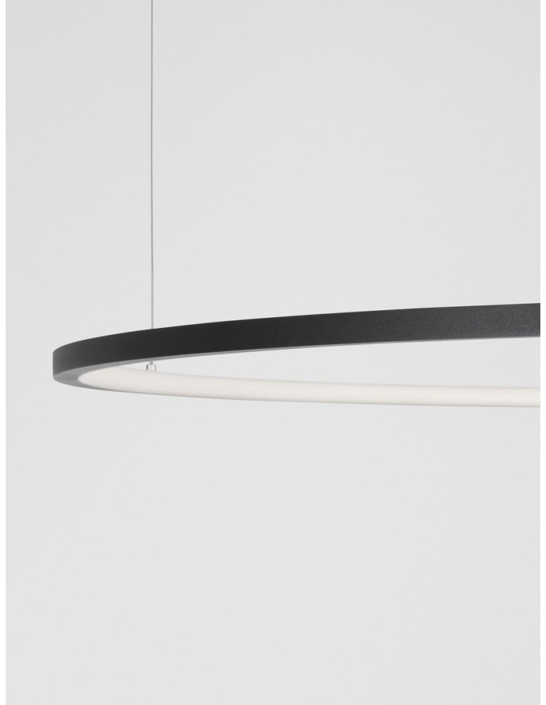 Lampy wiszące - Luces Exclusivas TOLUCA Wisząca Nowoczesna czarny 1xLED max 58W 3000K LE42782 - produkt kolory-swiatla.pl 3
