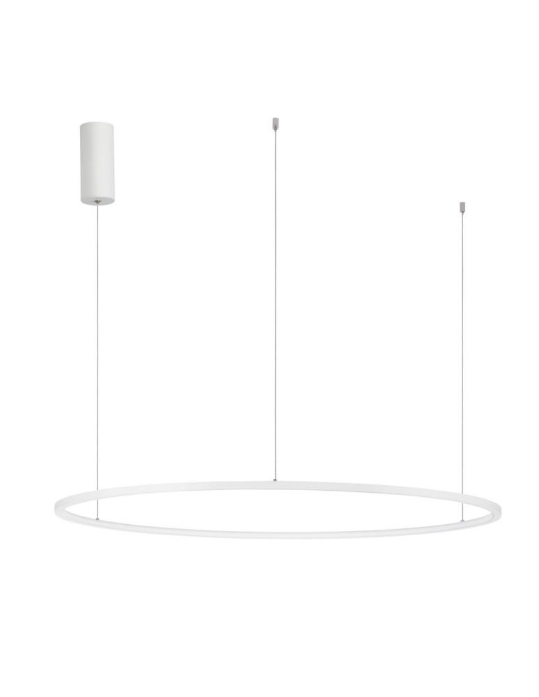 Lampy wiszące - Luces Exclusivas TOLUCA Wisząca Nowoczesna biały 1xLED max 58W 3000K LE42785 - produkt kolory-swiatla.pl 1