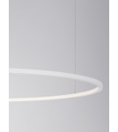 Lampy wiszące - Luces Exclusivas TOLUCA Wisząca Nowoczesna biały 1xLED max 58W 3000K LE42785 - product 2