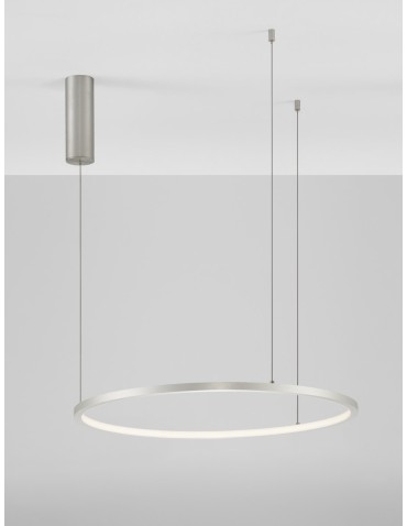 Luces Exclusivas TOLUCA Wisząca Nowoczesna srebrny i odcienie srebra 1xLED max 36W 3000K LE42786 - produkt 2