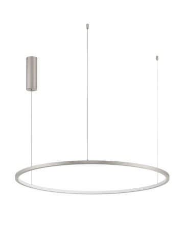 Luces Exclusivas TOLUCA Wisząca Nowoczesna srebrny i odcienie srebra 1xLED max 48W 3000K LE42787