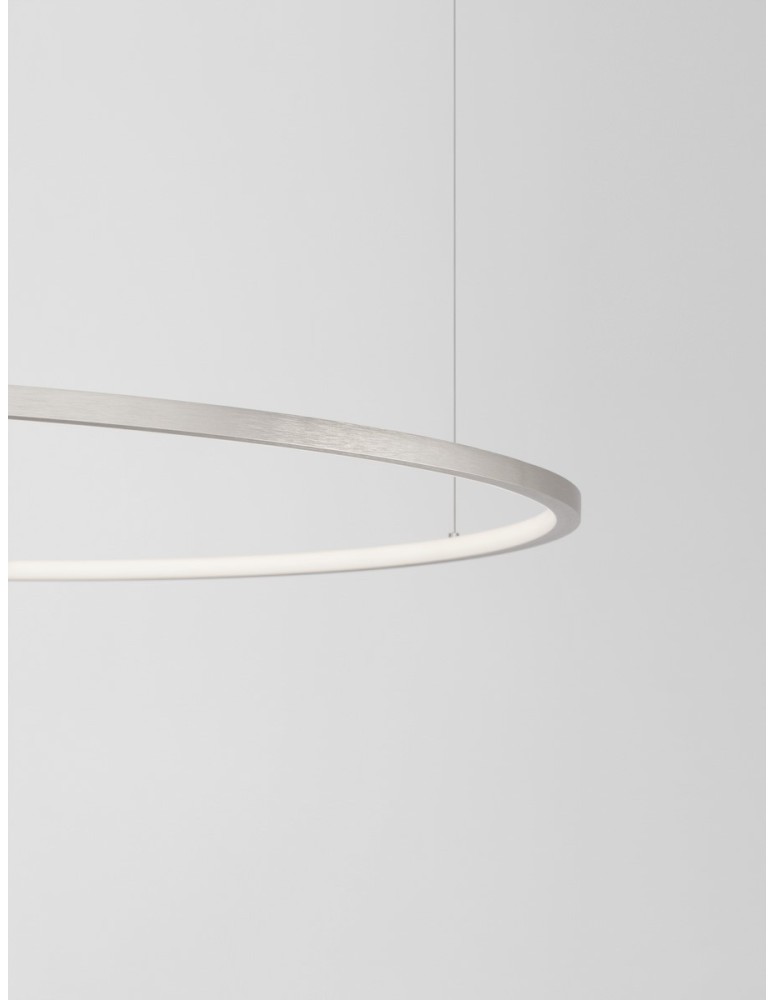 Lampy wiszące - Luces Exclusivas TOLUCA Wisząca Nowoczesna srebrny i odcienie srebra 1xLED max 58W 3000K LE42788 - produkt kolory-swiatla.pl 3