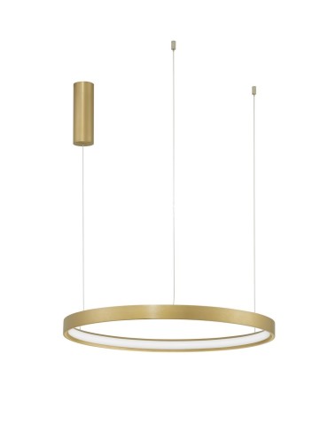 Luces Exclusivas ZACAPU Wisząca Nowoczesna złoty i odcienie złota 1xLED max 42W 3000K LE42790