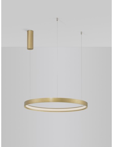 Luces Exclusivas ZACAPU Wisząca Nowoczesna złoty i odcienie złota 1xLED max 42W 3000K LE42790 - produkt 2