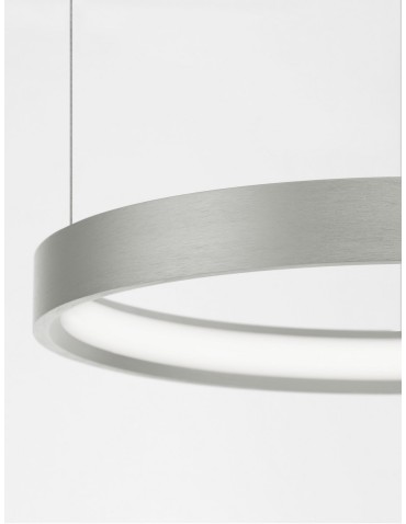 Luces Exclusivas ZACAPU Wisząca Nowoczesna srebrny i odcienie srebra 1xLED max 30W 3000K LE42792 - produkt 2