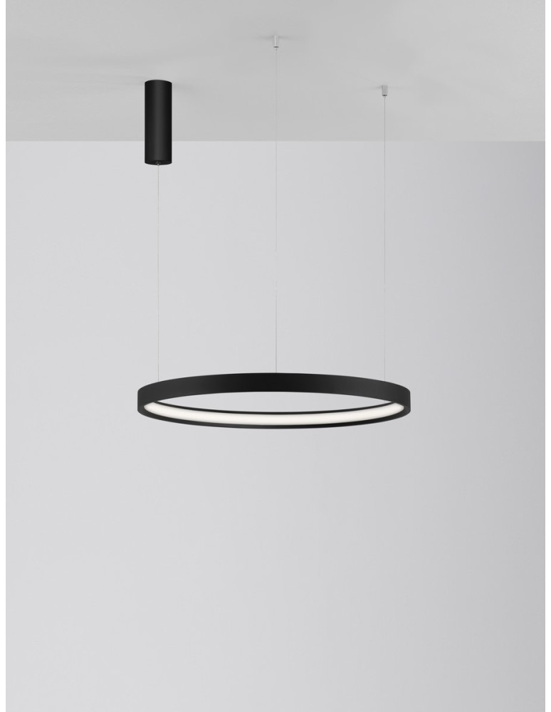 Lampy wiszące - Luces Exclusivas ZACAPU Wisząca Nowoczesna czarny 1xLED max 42W 3000K LE42794 - produkt kolory-swiatla.pl 2