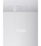 Lampy wiszące - Luces Exclusivas ZACAPU Wisząca Nowoczesna biały 1xLED max 30W 3000K LE42795 - produkt 2
