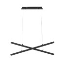 Lampy wiszące - Luces Exclusivas PUEBLA Wisząca Nowoczesna czarny 1xLED max 40W 3000K LE42799 - product 1