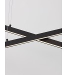 Lampy wiszące - Luces Exclusivas PUEBLA Wisząca Nowoczesna czarny 1xLED max 40W 3000K LE42799 - product 2