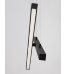 Lampy wiszące - Luces Exclusivas PUEBLA Wisząca Nowoczesna czarny 1xLED max 40W 3000K LE42799 - product 3