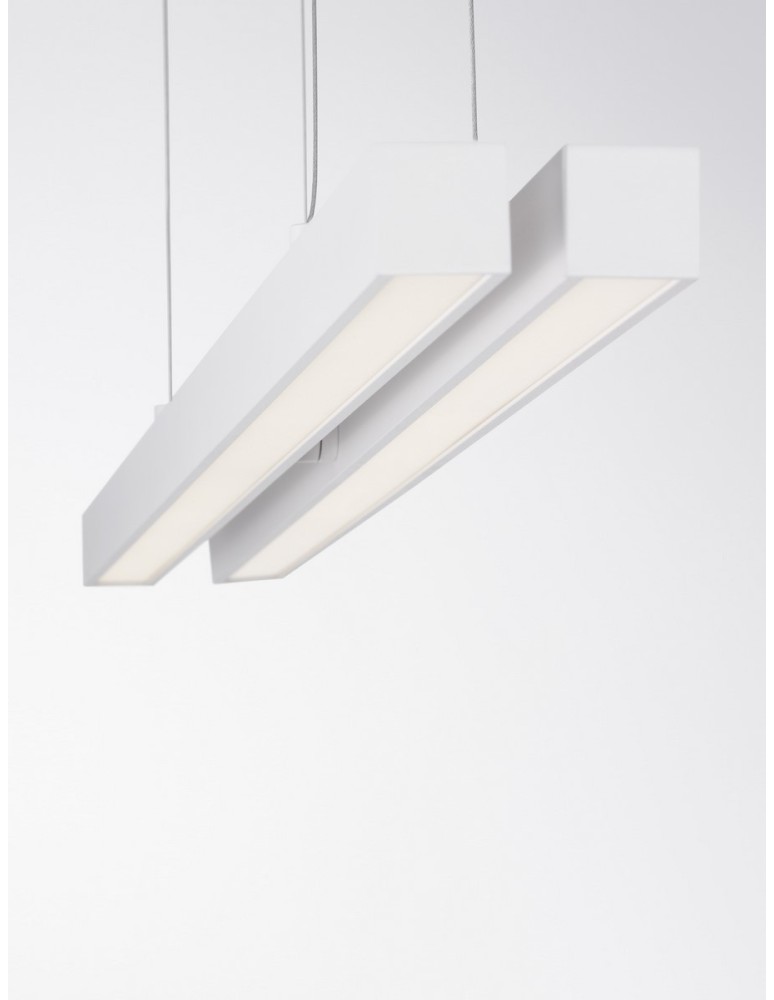 Luces Exclusivas PUEBLA Wisząca Nowoczesna biały 1xLED max 40W 3000K LE42800