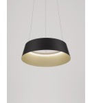Lampy wiszące - Luces Exclusivas CANCUN Wisząca Nowoczesna czarny 1xLED max 40W 3000K LE42802 - product 2