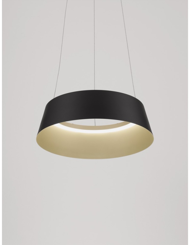 Lampy wiszące - Luces Exclusivas CANCUN Wisząca Nowoczesna czarny 1xLED max 40W 3000K LE42802 - product kolory-swiatla.pl 2