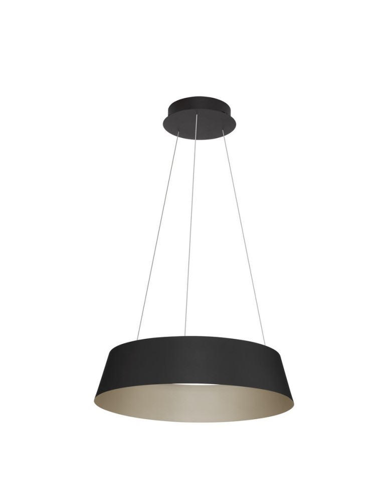 Lampy wiszące - Luces Exclusivas CANCUN Wisząca Nowoczesna czarny 1xLED max 50W 3000K LE42804 - produkt kolory-swiatla.pl 1
