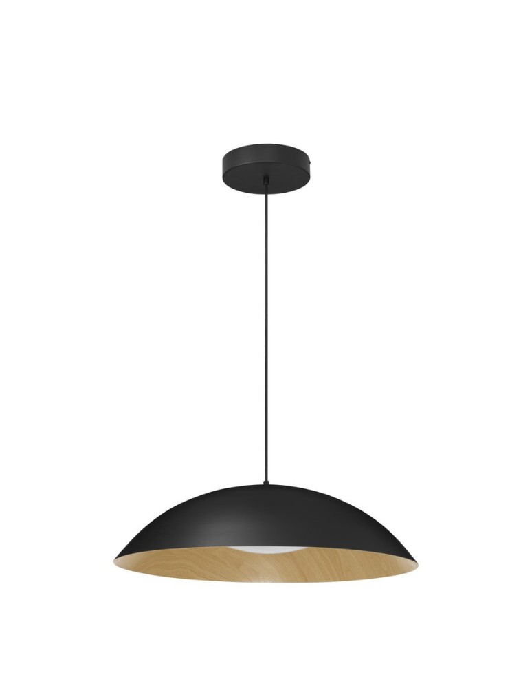 Lampy wiszące - Luces Exclusivas VALLES Wisząca Nowoczesna czarny 1xLED max 47W 3000K LE42806 - produkt kolory-swiatla.pl 1
