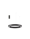 Luces Exclusivas SONORA Wisząca Nowoczesna czarny 1xLED max 60W 2700-4000K LE42811