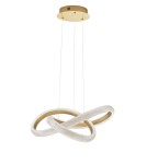 Lampy wiszące - Luces Exclusivas AMECA Wisząca Nowoczesna złoty i odcienie złota 1xLED max 41,5W 3000K LE42816 - produkt 1