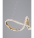 Lampy wiszące - Luces Exclusivas AMECA Wisząca Nowoczesna złoty i odcienie złota 1xLED max 42W 3000K LE42817 - produkt 3