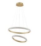 Lampy wiszące - Luces Exclusivas AMECA Wisząca Nowoczesna złoty i odcienie złota 1xLED max 41,5W 3000K LE42818 - produkt 1