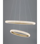 Lampy wiszące - Luces Exclusivas AMECA Wisząca Nowoczesna złoty i odcienie złota 1xLED max 41,5W 3000K LE42818 - produkt 3