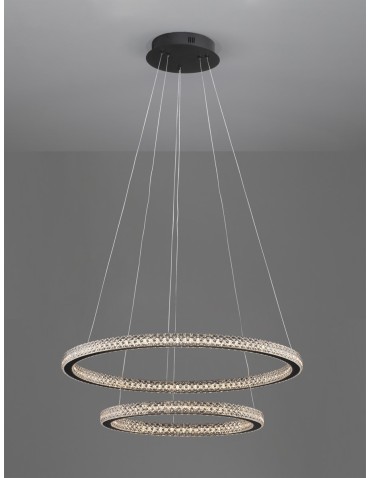 Luces Exclusivas TEPIC Wisząca Nowoczesna czarny 1xLED max 54W 3000K LE42821 - product 2