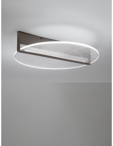 Luces Exclusivas TONALA Sufitowa Nowoczesna brązowy i odcienie brązu 1xLED max 36W 3000K LE42823 - product 2