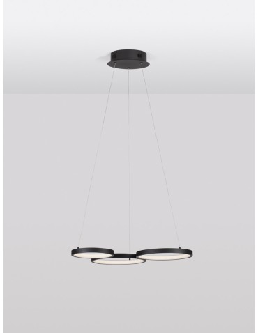 Luces Exclusivas GARCIA Wisząca Nowoczesna czarny 1xLED max 28W 3000K LE42827 - produkt 2