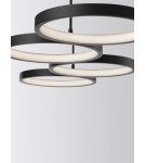 Lampy wiszące - Luces Exclusivas GARCIA Wisząca Nowoczesna czarny 1xLED max 41W 3000K LE42829 - produkt 2