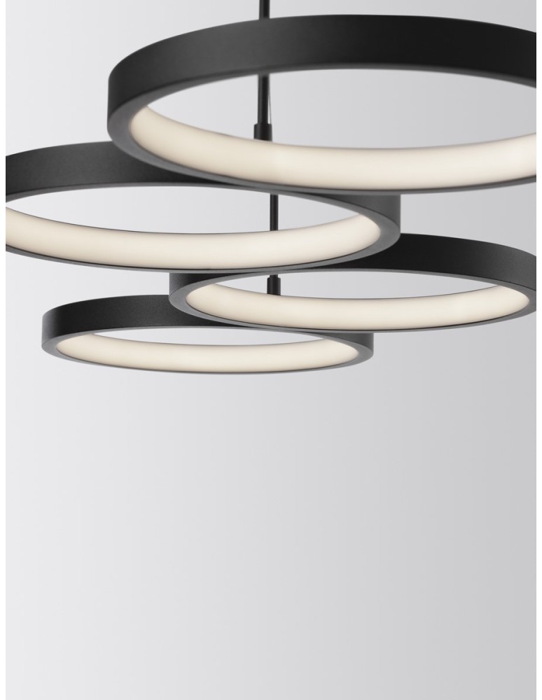 Luces Exclusivas GARCIA Wisząca Nowoczesna czarny 1xLED max 41W 3000K LE42829