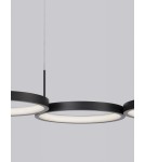 Lampy wiszące - Luces Exclusivas GARCIA Wisząca Nowoczesna czarny 1xLED max 41W 3000K LE42829 - produkt 3